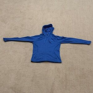 The North Face Royal Blue Hooded Zip Jacket - Women's